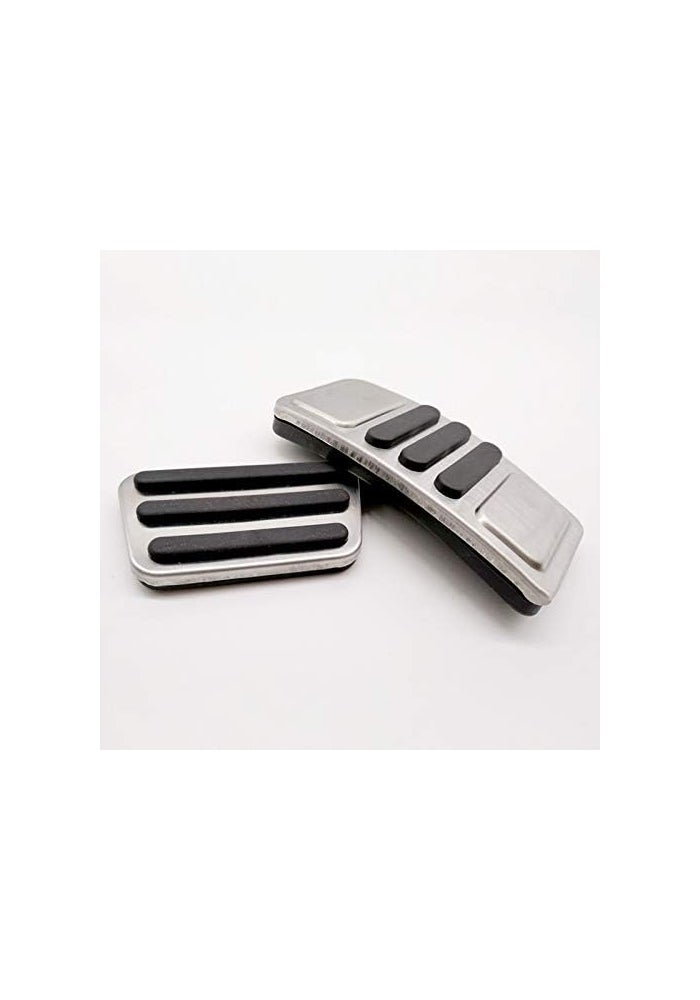 QASULER Stainless Steel Pedal Covers for Ford Mustang 2017-2018 - Image 5