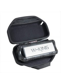 Hermitshell Hard Travel Case for W-King 50W Wireless Bluetooth Speakers (Black)  - Image 1