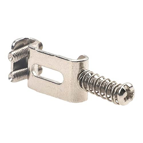 Yootones 6Pcs Yootones Vintage Style Guitar Tremolo Bridge Saddles Compatible with Fender Strat Stratocaster Electric Guitar (Silver) - Image 3