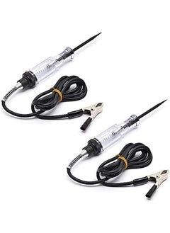 Beauenty 2 Packs Voltage Continuity & Current Tester 6V-24V,  Professional Circuit Tester with Indicator Light, Long Probe with Alligator Clip for Continuity Car Voltage, for Sedan, SUV, RV, Truck  - Image 1