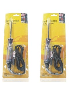 Beauenty 2 Packs Voltage Continuity & Current Tester 6V-24V,  Professional Circuit Tester with Indicator Light, Long Probe with Alligator Clip for Continuity Car Voltage, for Sedan, SUV, RV, Truck  - Image 2