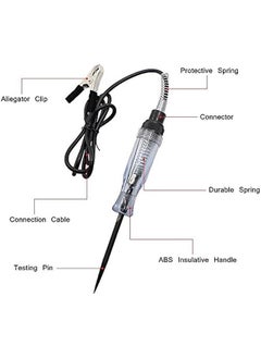 Beauenty 2 Packs Voltage Continuity & Current Tester 6V-24V,  Professional Circuit Tester with Indicator Light, Long Probe with Alligator Clip for Continuity Car Voltage, for Sedan, SUV, RV, Truck  - Image 4