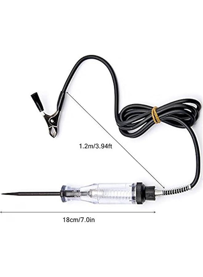 Beauenty 2 Packs Voltage Continuity & Current Tester 6V-24V,  Professional Circuit Tester with Indicator Light, Long Probe with Alligator Clip for Continuity Car Voltage, for Sedan, SUV, RV, Truck - Image 5