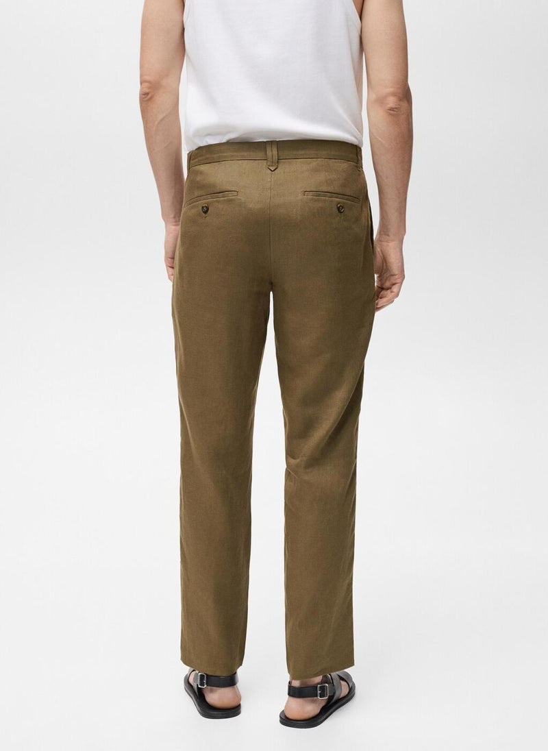 Mango Man Casual Slim-Fit Pants  - Image 2