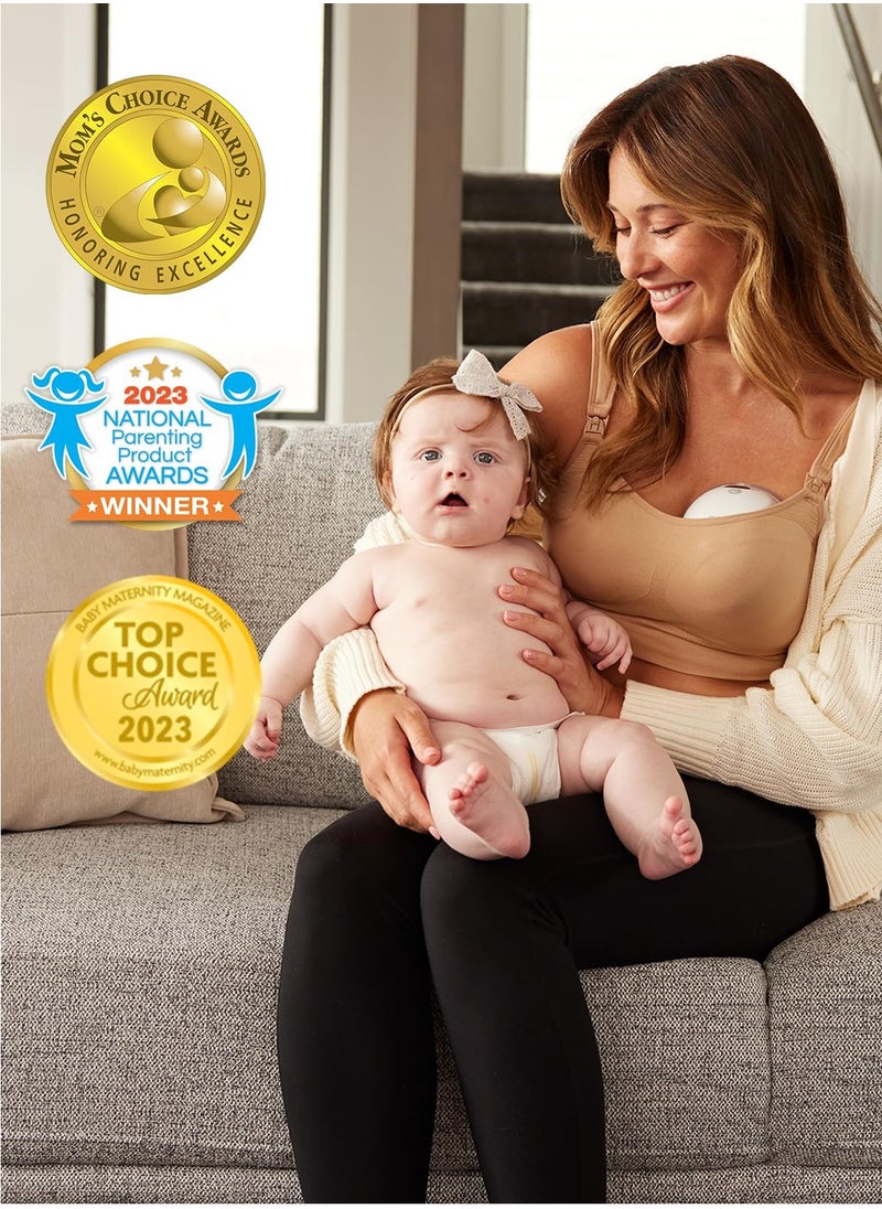 Momcozy - Electric, Hands Free, Portable M5 Double Breast Pump With 3 Modes And 9 Levels - Image 1