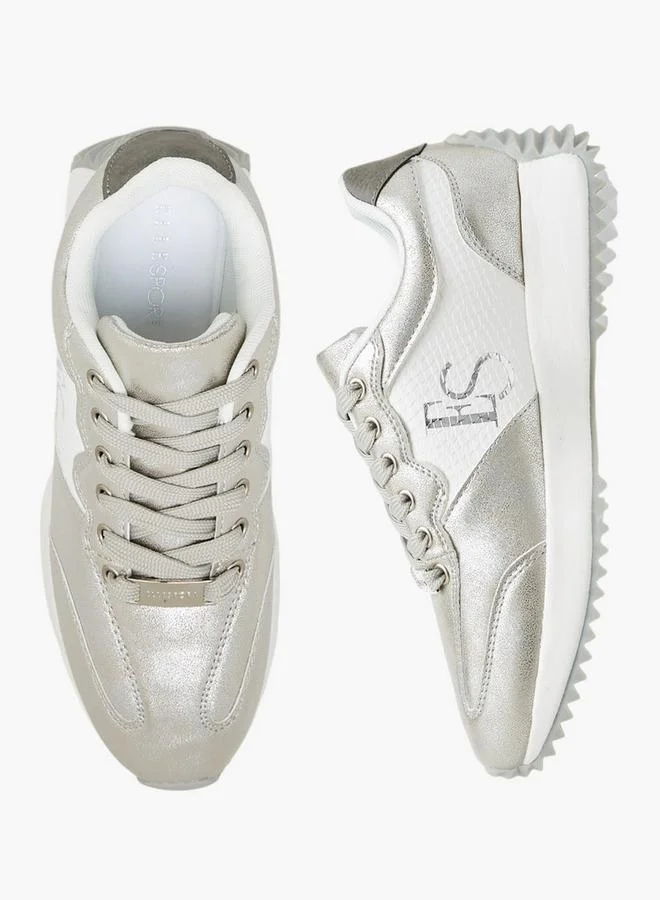 ايل Women'S Panelled Lace-Up Sneakers