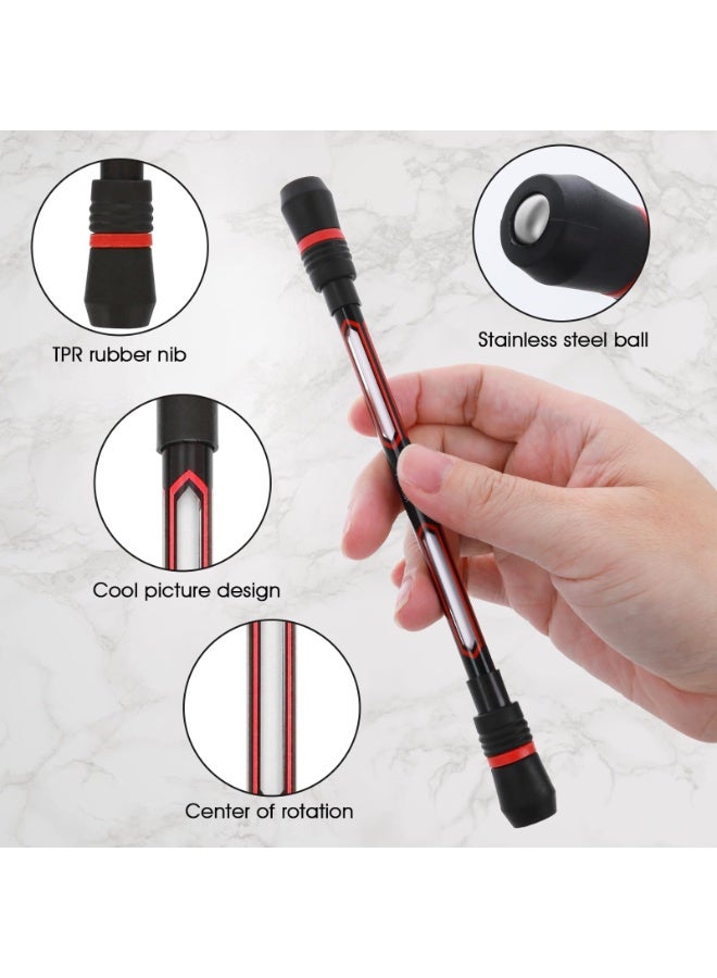 KOWVOWZ Spinning Rotatable Finger Pen, Non-Slip Coated Spinning Pen Mod With Weighted Ball, Spin Cool Pens For Gaming Student Relieve Stress - Image 3