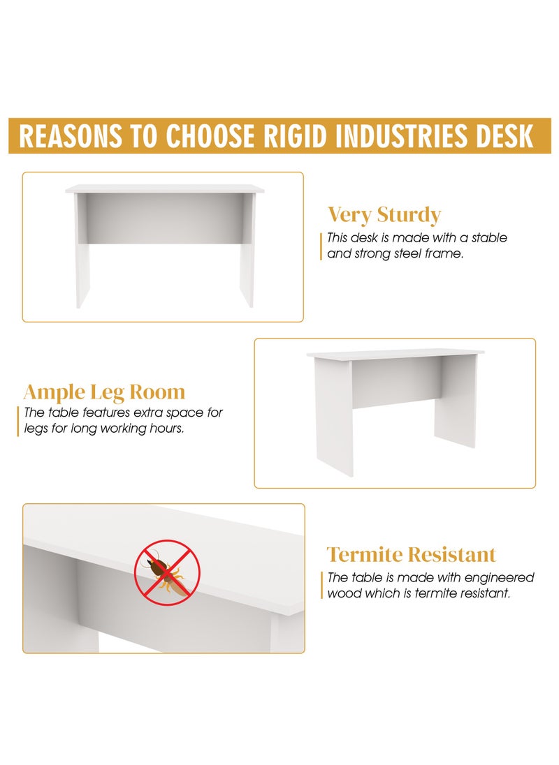 Wooden Office Desk Beige 75x120x60cm