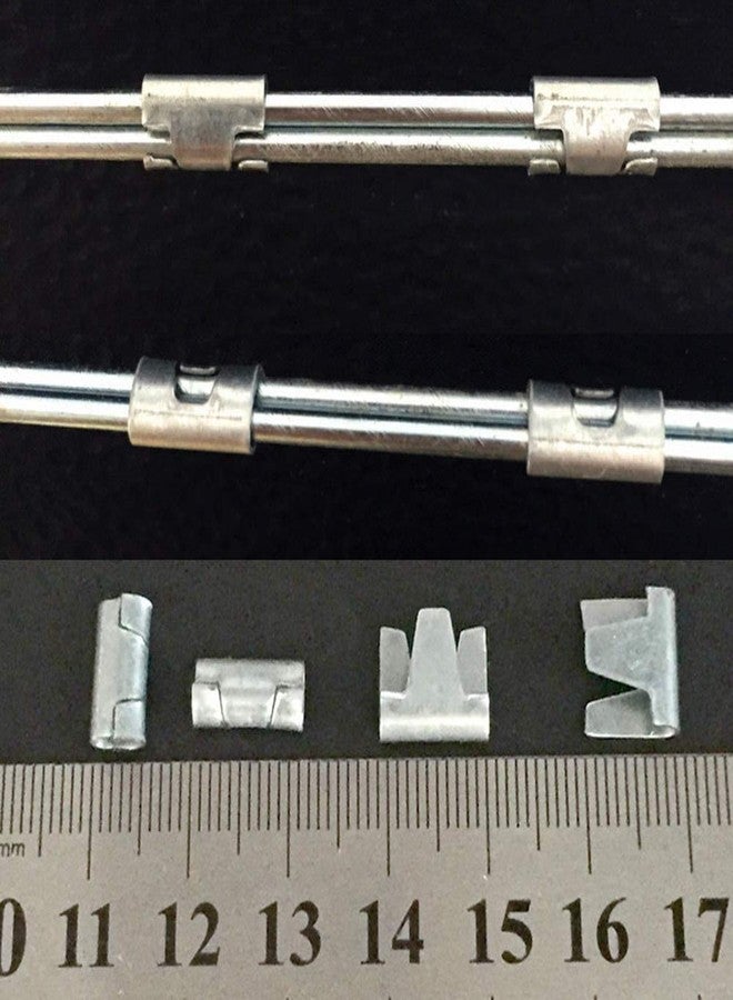 MUDUOBAN 300 Pcs Wire Cage Clips and Pliers,Hog Ring Pliers for Rabbit Chicken Bird Dog Cat Pigeon Wire Cage (Clips+Plier) - Image 5