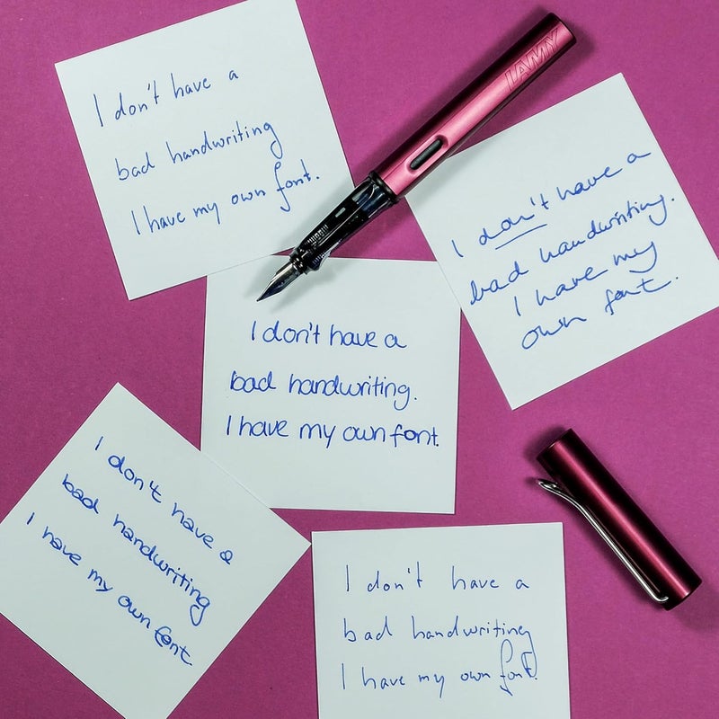 LAMY قلم حبر لامي أل ستار بلون الجرافيت مع نقطة رفيعة - Image 5