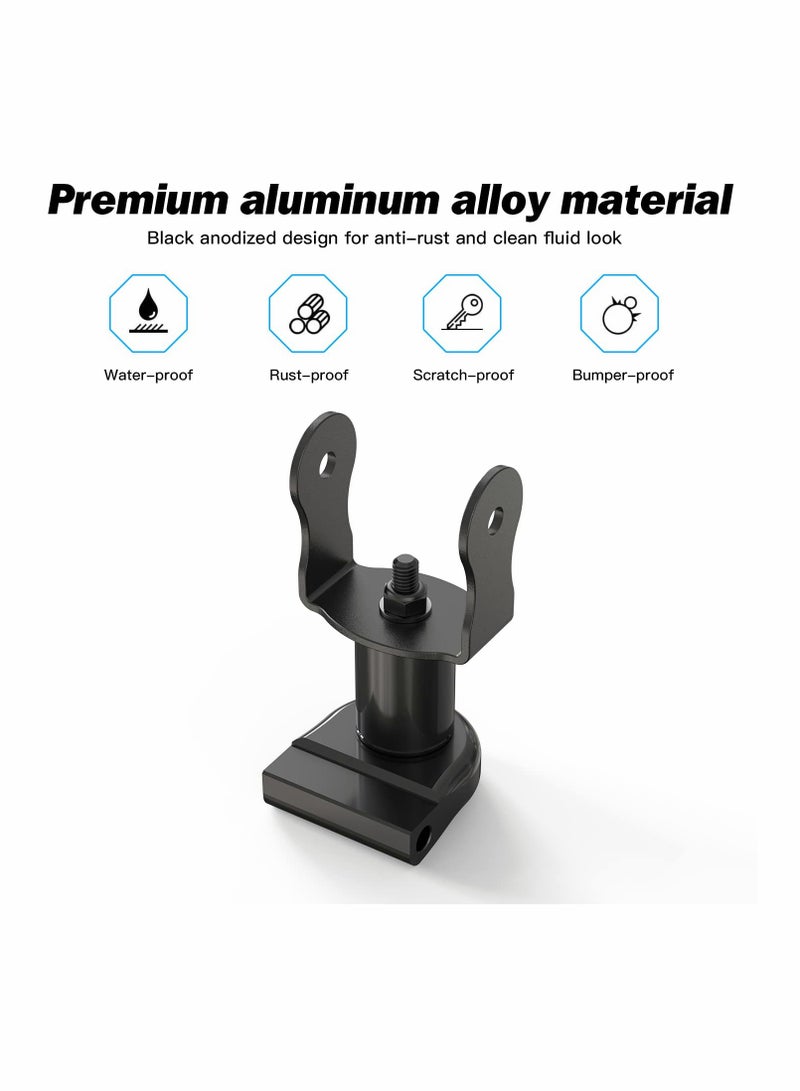 Movement Monitor Adjuster, KASTWAVE 360 Degree Aviation Aluminum Screen Monitor Adjuster for Peloton Bike (Not Compatible with Peloton Bike +) - Image 2