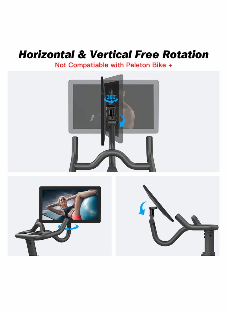 Movement Monitor Adjuster, KASTWAVE 360 Degree Aviation Aluminum Screen Monitor Adjuster for Peloton Bike (Not Compatible with Peloton Bike +) - Image 3