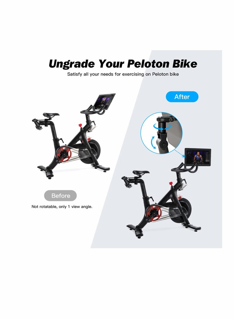 Movement Monitor Adjuster, KASTWAVE 360 Degree Aviation Aluminum Screen Monitor Adjuster for Peloton Bike (Not Compatible with Peloton Bike +) - Image 4