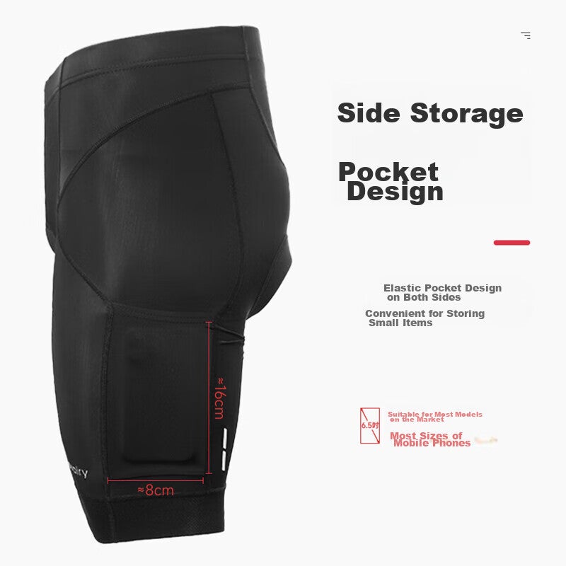 JD Jing Zao CAVALRY Cycling Shorts, Bicycle Riding Wear, Summer And Autumn Men's Padded Shorts, Mountain Bike And Road Bike Pants, Seat Cushion Equipment, 3XL - Image 4