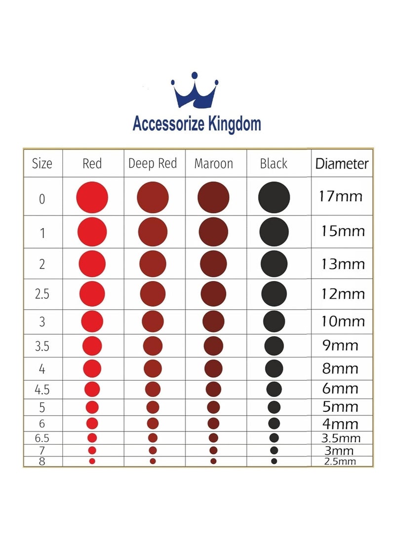 Accessorize Kingdom Premium Bindi Sticker Pack | Reusable, Skin-Friendly Bindis for Women & Girls | Bindi for All Occasions | Pack of 3 - Image 4