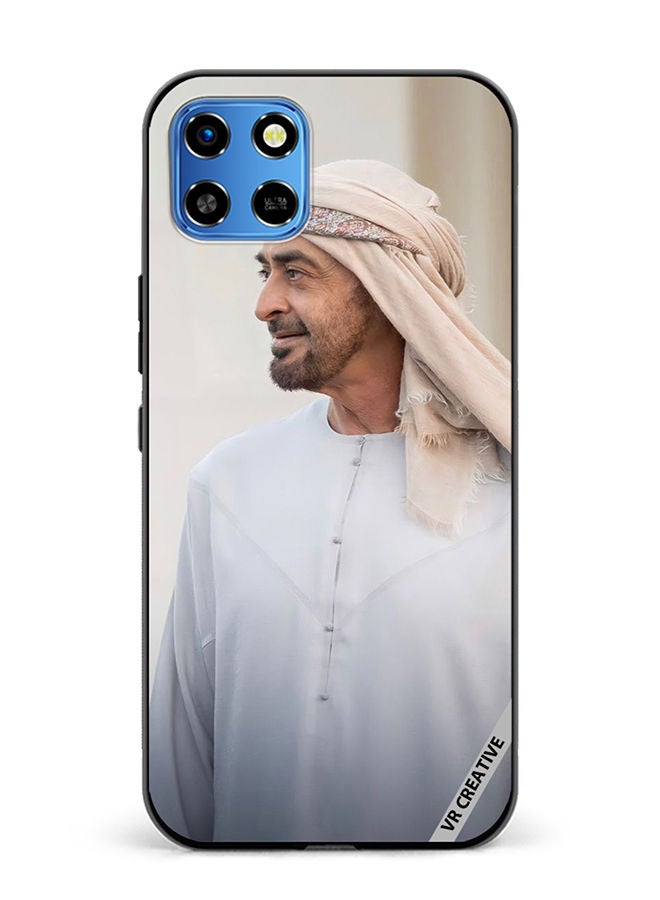 VR CREATIVE Protective Case Cover For Infinix Smart 6 HD Sheikh Mohamed Bin Zayed Al Nahyan Design Multicolour - Image 1
