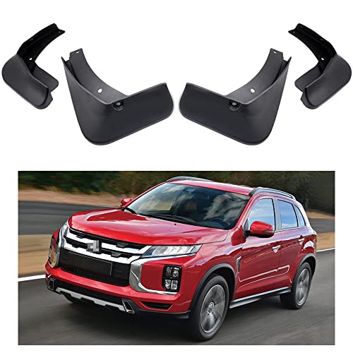 MOERTIFEI 1Set Car Mudguard Fender Mud Flaps Splash Guard Compatible with Mitsubishi Outlander Sport 2020 2021 2022 2023 2024 - Image 1