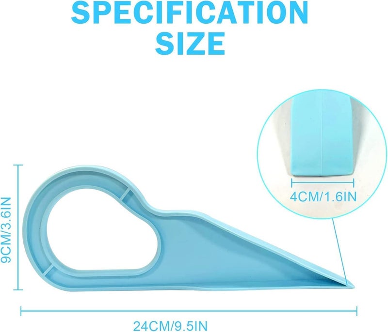 KD ZONE Plastic (Pack of 2) Mattress Lifter Tool 2 in 1 Bedsheet Tucker Tool/Stand Bed Lifter Helps Lift and Hold Mattress Wedge Elevator Tool Bed Making Tool Bed Tucker Tool - Image 3