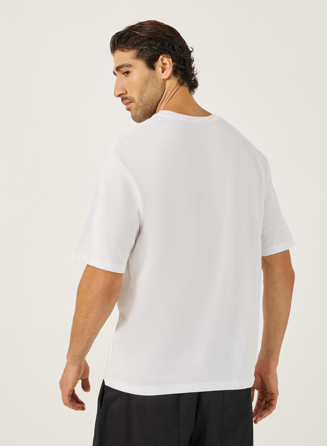 Styli Question Mark Graphic Print Oversized T-Shirt - Image 4