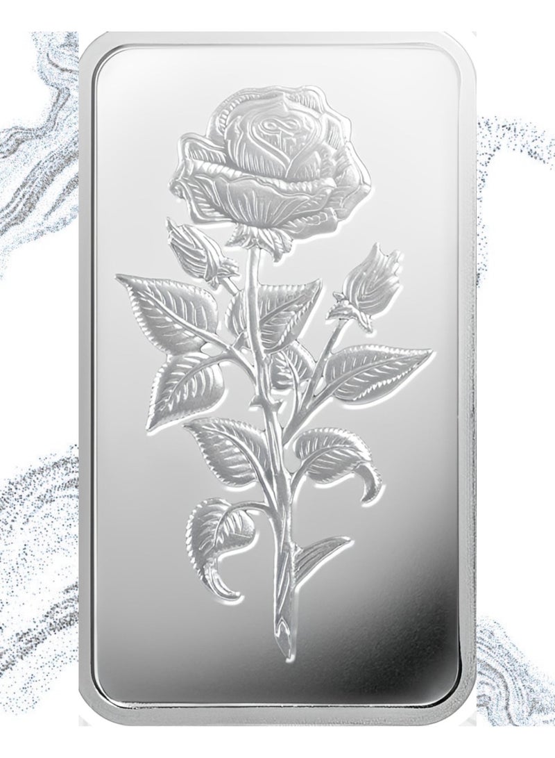 Emirates Gold سبائك الفضة المعتمدة من الإمارات 10 جرام - بار معتمد - Image 2