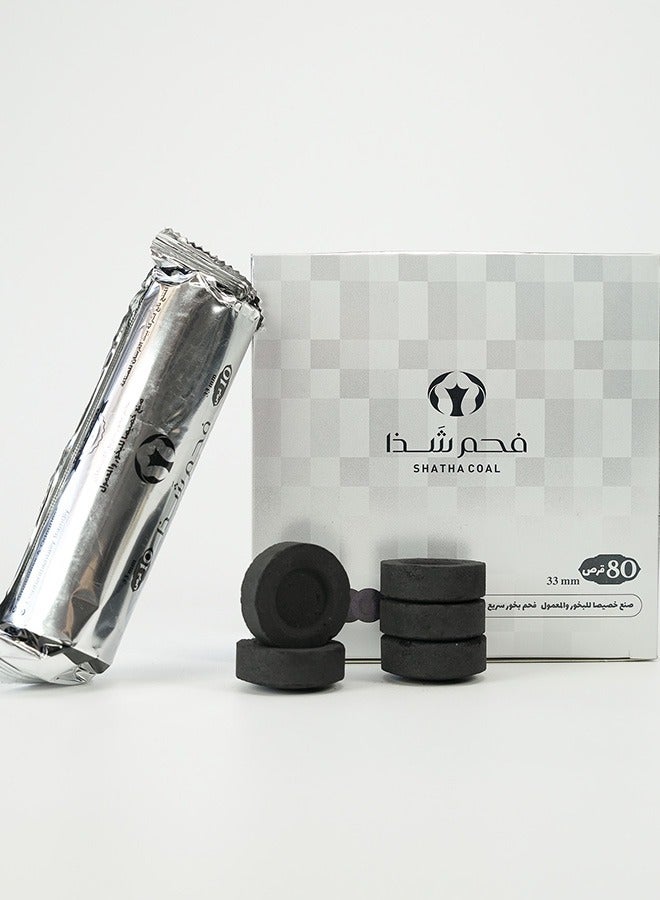 160 Pcs Incense Charcoal for Bakhoor Burner 33mm Charcoal Tablet  - Image 5