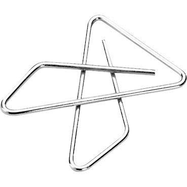 ACCO Ideal Butterfly Paper Clamps, Steel Wire, Small 1.5 Inch Size, 100 Sheet Capacity, Silver, 50 Clamps per Box (A7072620) - Image 2