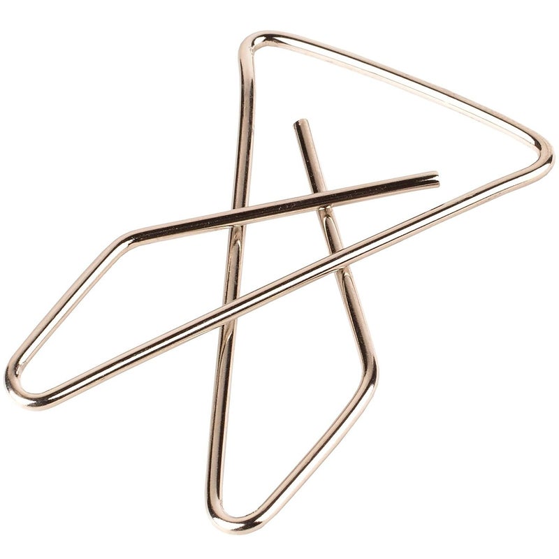 ACCO Ideal Butterfly Paper Clamps, Steel Wire, Small 1.5 Inch Size, 100 Sheet Capacity, Silver, 50 Clamps per Box (A7072620) - Image 4