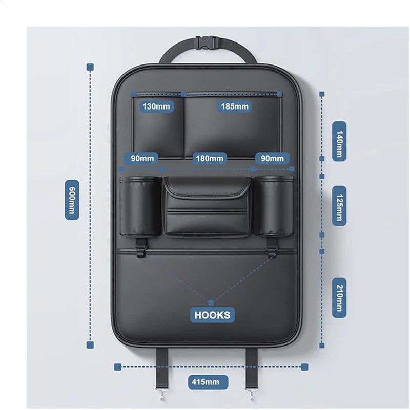 Large Capacity Car Backseat Organizer Pad Multifunctional Storage Mats - Image 4