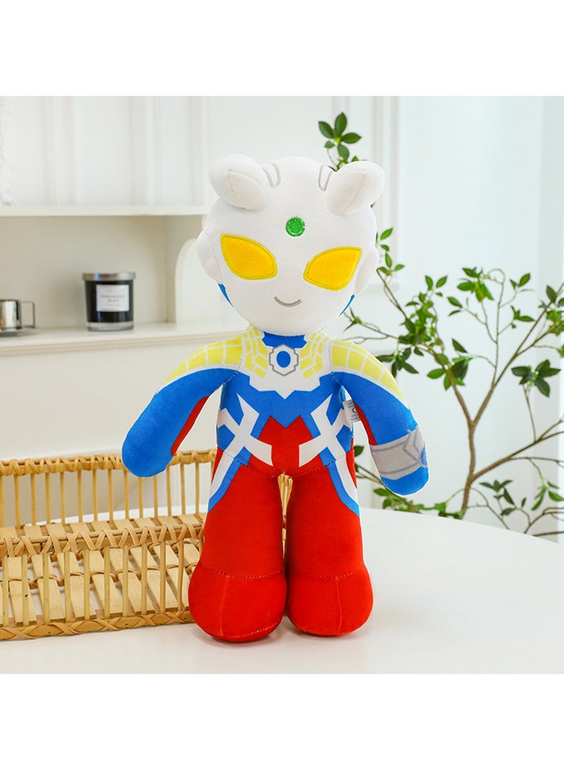 40 CM Cute Ultraman Plush Toy Cartoon Characters Soft Stuffed Doll For Girls And Boys All Ages Gift （Style 2）  - Image 3