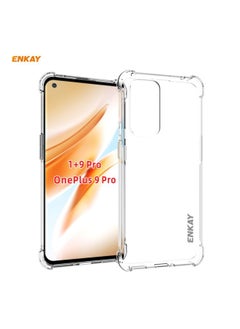 HuHa Case Cover For For OnePlus 9 Pro Hat-Prince ENKAY Clear TPU Shockproof Case Soft Anti-slip Cover 