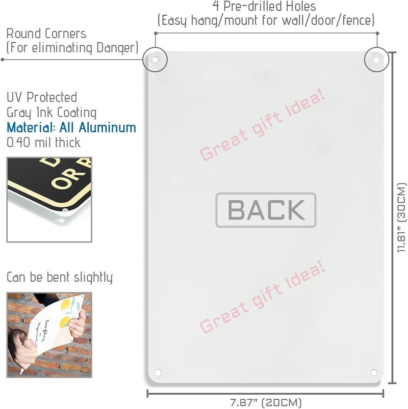 Bestylez Please Use Other Door Sign Right Arrow for Outdoor or Indoor Use 12" * 8" (165) - Image 2