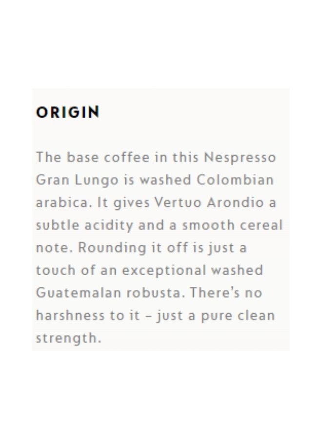 Nespresso Arondio, Vertuo Range 10 Capsules (150ml) - Image 5