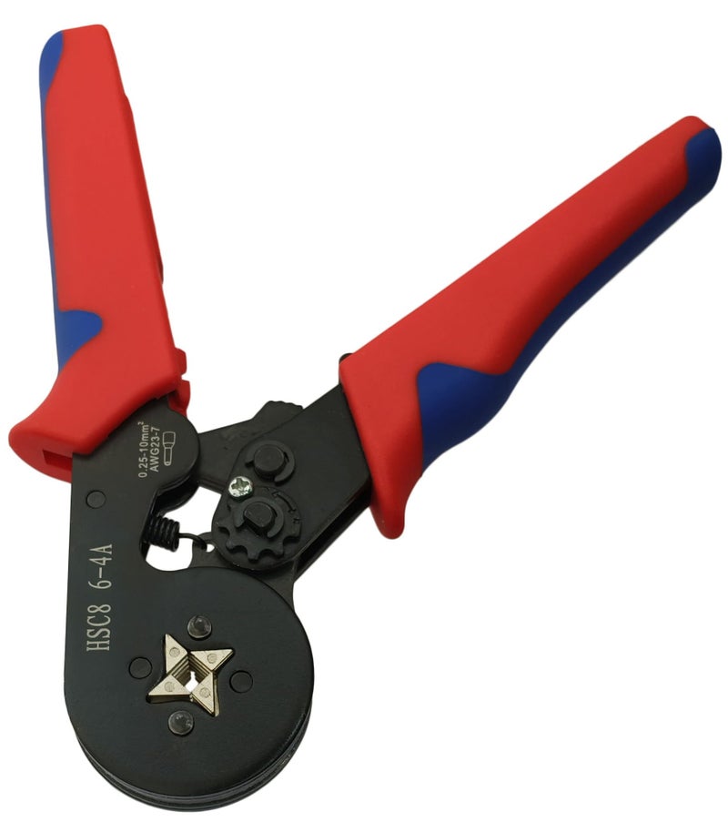 Inditrust HSC8 6-4A AWG23-10 Wire Stripper Self Adjusting Crimping Plier Ratcheting Ferrule Crimper Tool - Image 2