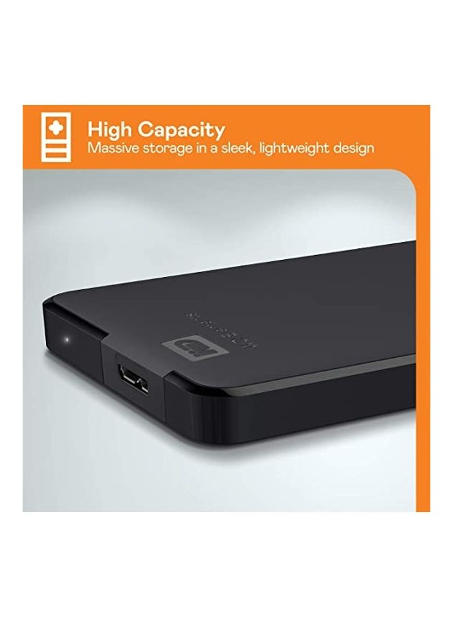 WD 1.5TB Elements Portable External Hard Drive - USB 3.0,USB Type C, for Desktop, Laptop,  Mac WDBU6Y0015BBK-WESN 1.5 TB - Image 4