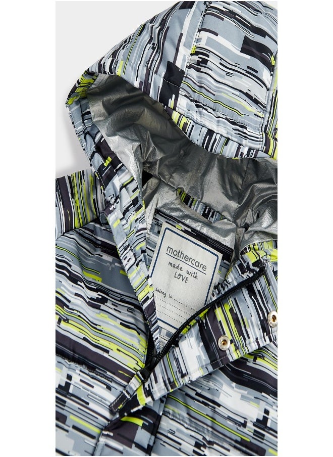 mothercare - Digi Print Padded Jacket - Image 1