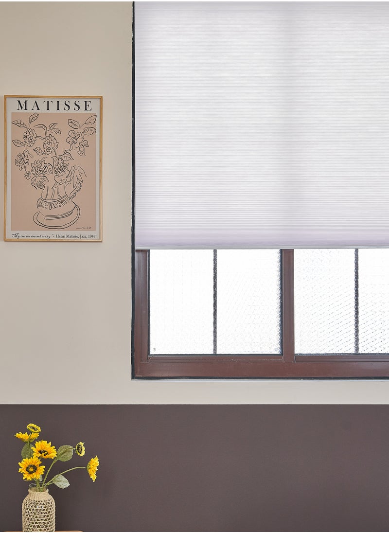 Generic - Honeycomb Blinds 25mm - Light Filtering, Energy Efficient, Polyester Material with Fittings - Image 1