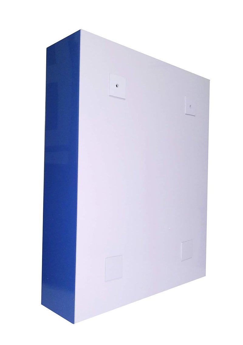 WINACO Aarti Lapis Blue (14"x 4.5" x 18") Acrylic Bathroom Storage Storage Organizer (Lapis Blue) - Image 5