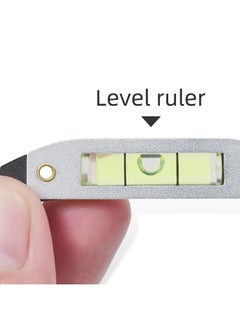 HY Eyebrow Tattoo Ruler, Professional Microblading Line Marker Ruler Eyebrow Ruler Sticker More Symmetrical, Eyebrow Tattoo Positioning Tool Horizontal Ruler, Reuseable Eyebrow Positioning Tool (Black)  - Image 5