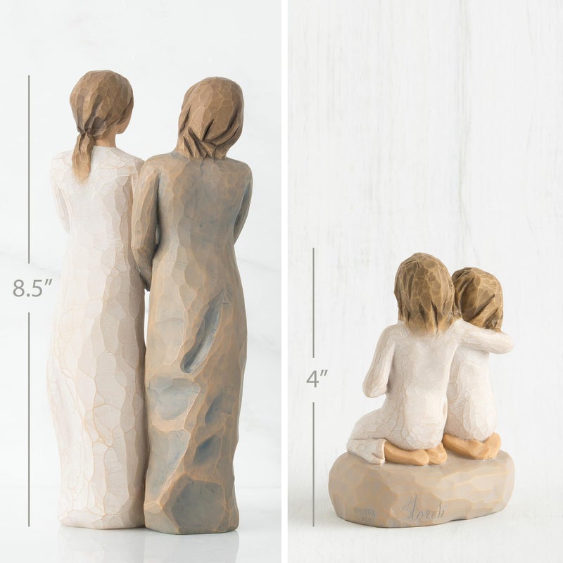 Willow Tree My Sister, My Friend Figure Plus Sister Mine Figure, Sculpted Hand-Painted 2 Piece Set - Image 2