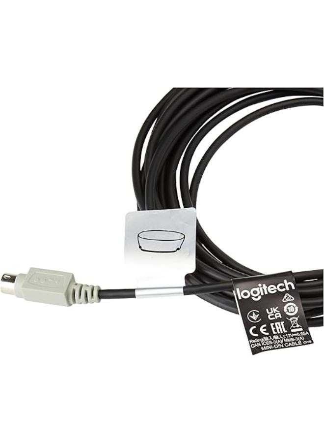 Logitech Extended Cable for Group Video Conferencing System Black - Image 2