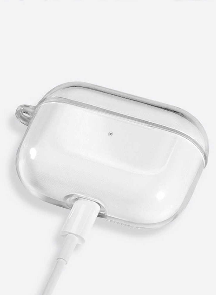 CATANES Wireless Headphone 3 (3rd Generation) Case Clear TPU Flexible Shockproof Cover With Keychain Carabiner - Image 4