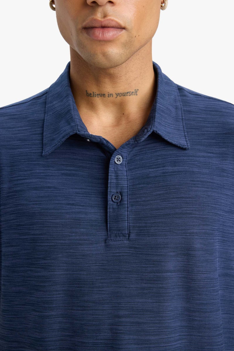 ديفاكتو تيشيرت بولو رياضي نص كم قصة عادية من DeFactoFit - Image 5