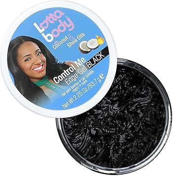 Lottabody Lotta Body Coconut Shea Oils Control Me Edge Gel Black 637g - Image 3