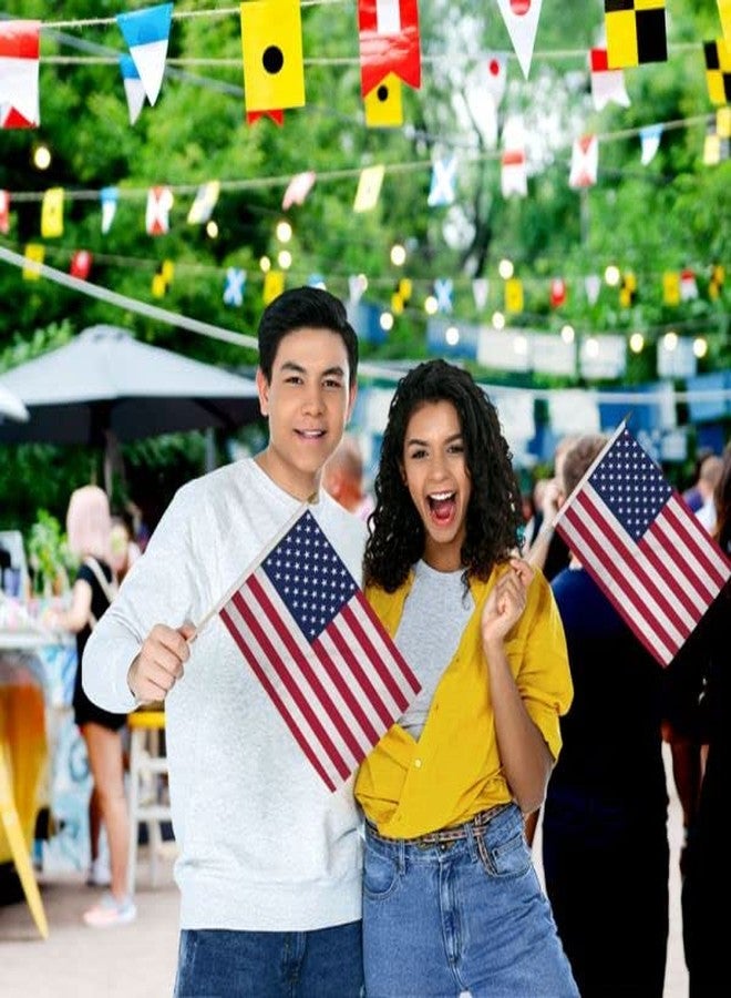Flags Importer أعلام عصا من شركة Flags Importer USA - اثنا عشر علمًا على عصا - 12 بوصة × 18 بوصة - Image 3