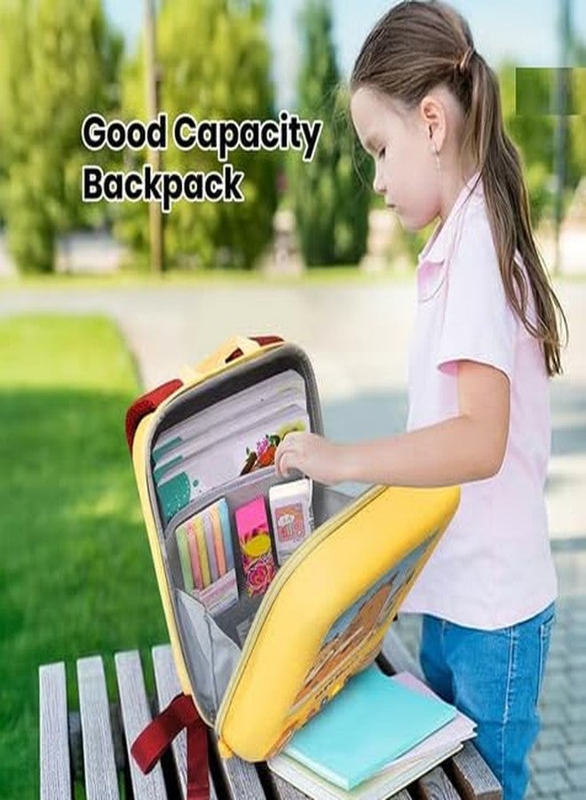 SID MAGIC Cartoon Kids Backpack - TV Design School Bag for Boys & Girls | 3D Animal & Space Themes | Lightweight & Durable (Unicorn, Panda, Capybara, Astronaut) (Capy Chill) - Image 4