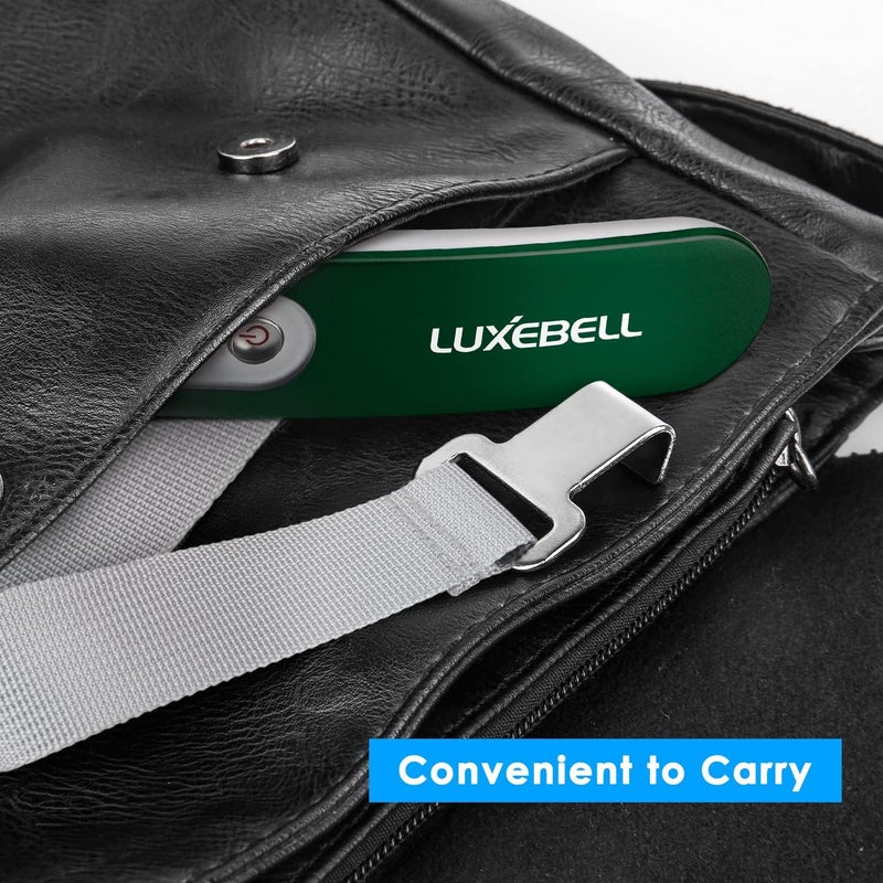 LUXEBELL Digital Luggage Scale Vacation Travel Essentials Accessories Gifts for Traveler Portable Suitcase Handheld Weight Scale 110 lbs Hanging Baggage Travel Must Haves - Image 5