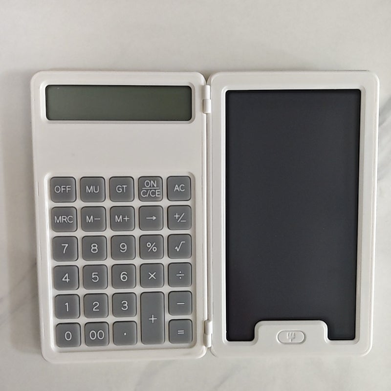 Function Calculator Handwriting Board Two-In-One Multifunctional Folding Quiet Portable Scientific Calculator For Examinations - Image 1