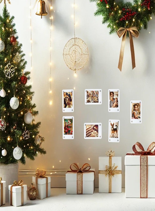 lengnoyp 7 Pack- Acrylic Fridge Magnetic Frame, Acrylic Photo Picture Frames,Double Sided Photo Refrigerator Magnet Picture Frame - Image 3