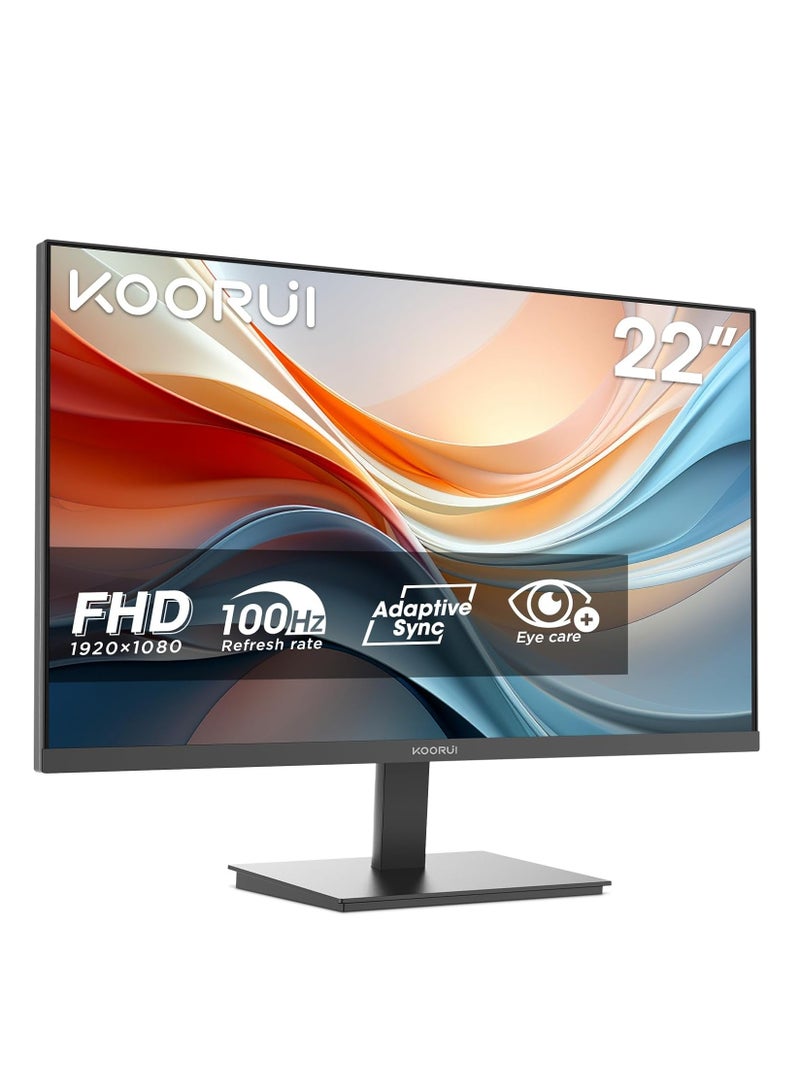 كوروي KOORUI E2212F 22 Inch FHD Monitor - Image 1