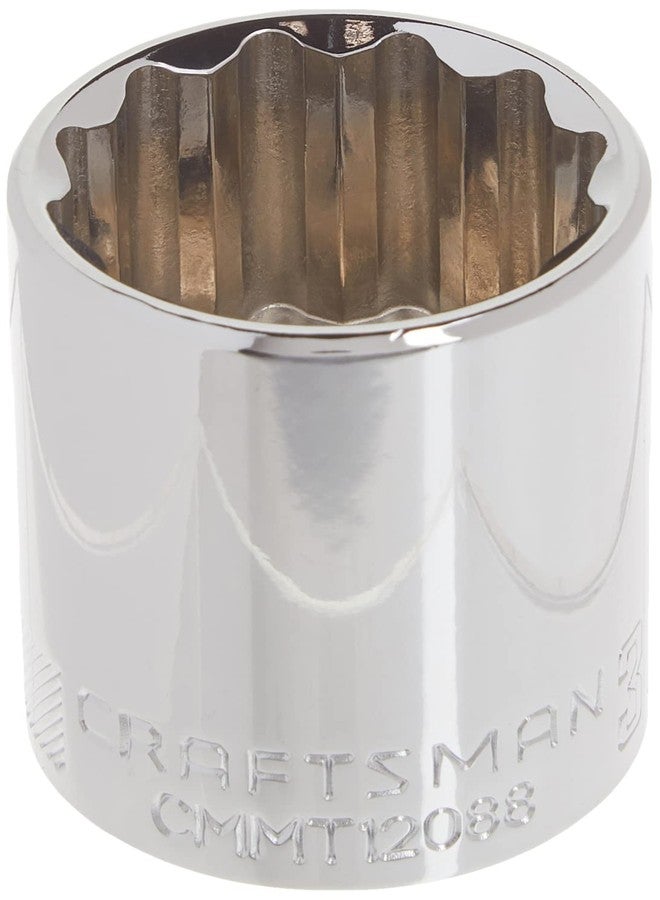كرافتس مان مقبس كرافتسمان، متري، محرك 1/2 بوصة، 30 مم، 12 نقطة (CMMT12088) - Image 3